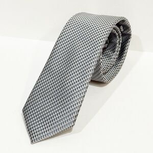 Perry Ellis Men's Neck Tie Gray Textured Size One